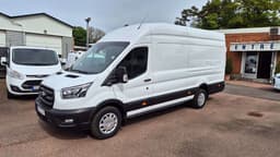 DRG14B · Ford Transit 350 2023 diesel-transportbil - skåp motorrum — Transport Bil Syd Skåne