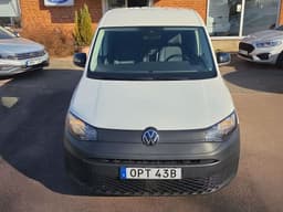 OPT43B · Volkswagen Caddy Maxi 2022 diesel-transportbil - skåp från sidan — Transport Bil Syd Skåne