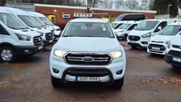 SUS096 · Ford Ranger 2022 diesel-pickup från sidan — Transport Bil Syd Skåne