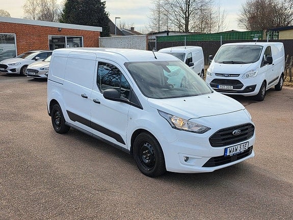 WAW31E · Ford Transit Connect 2024 diesel-transportbil - skåp bakifrån — Transport Bil Syd Skåne