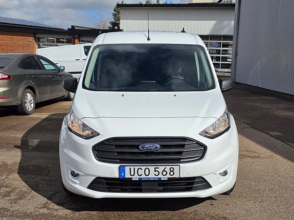 UCO568 · Ford Transit Connect 2022 diesel-transportbil - skåp från sidan — Transport Bil Syd Skåne