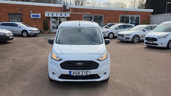 WAW31E · Ford Transit Connect 2024 diesel-transportbil - skåp från sidan — Transport Bil Syd Skåne
